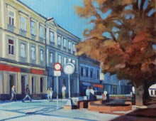 Kielce,corner of Sienkiewicza Street