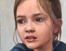 Study of a young girl